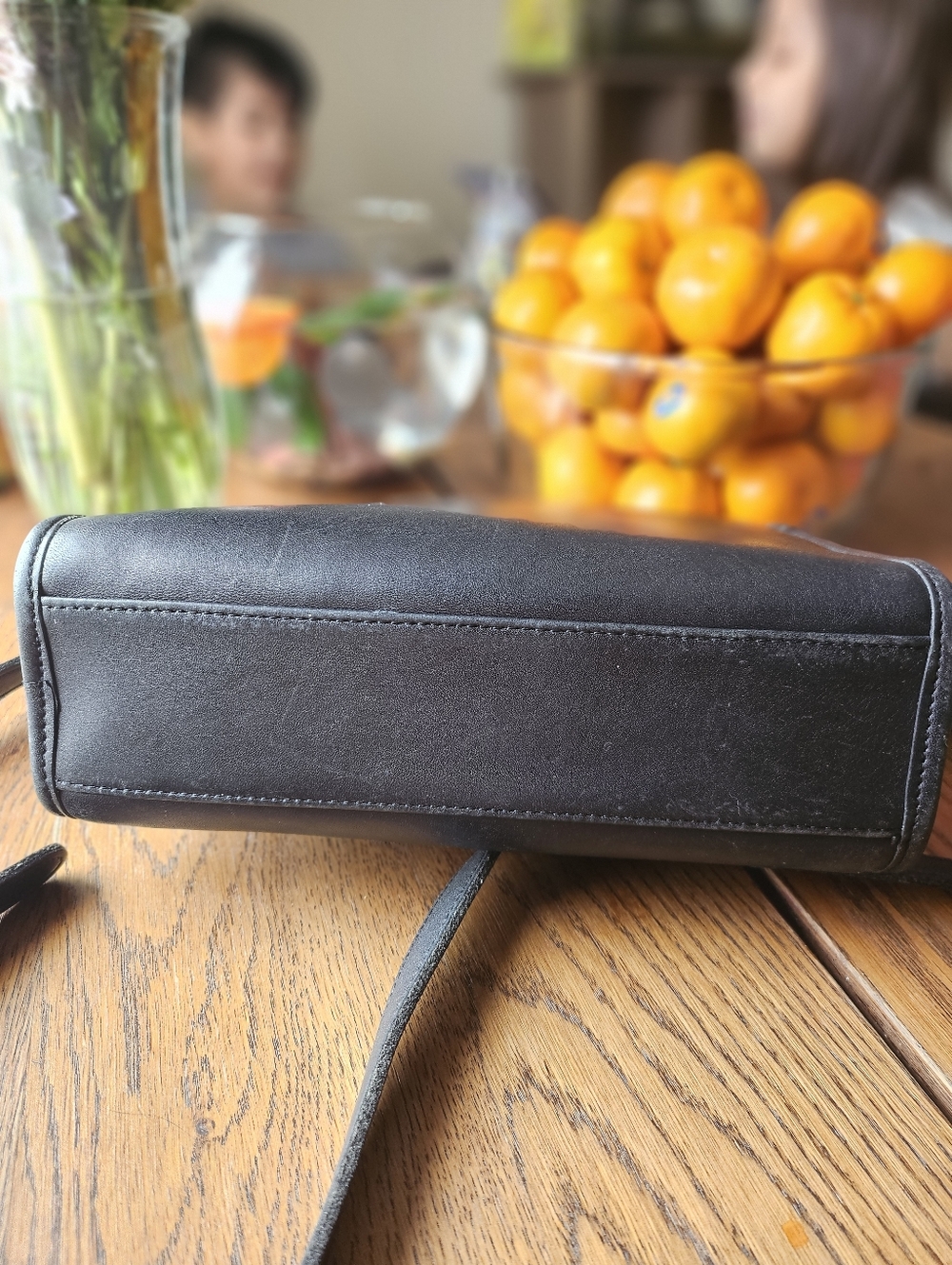 Coach Vintage Court Bag In Black - Picture 5 of 9